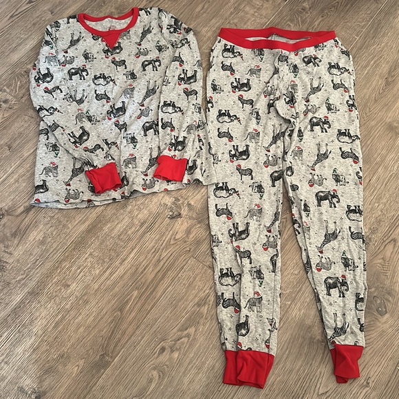 HIS & HERS Matching CHRISTMAS pajamas mens XL womens SM - Picture 3 of 7